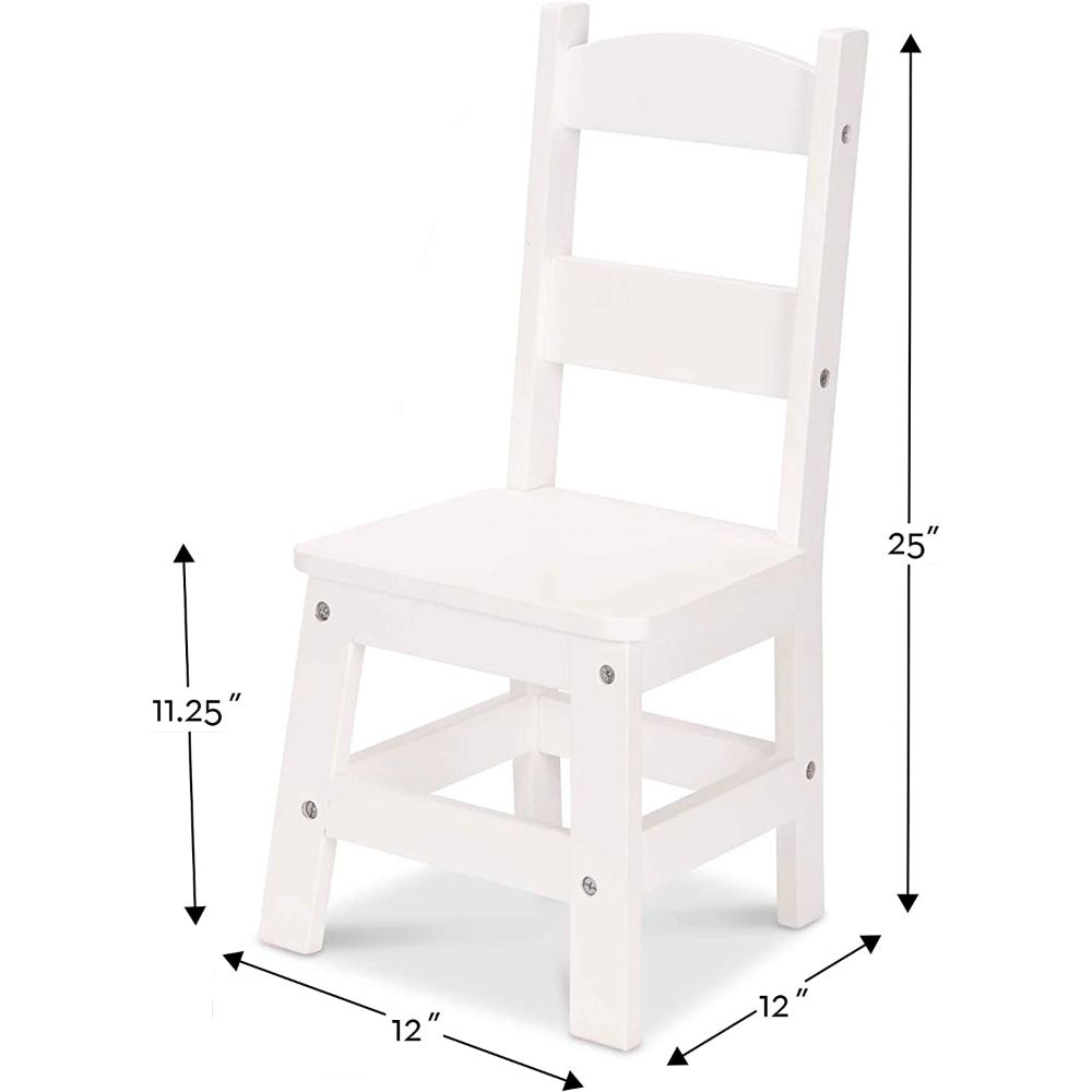 Melissa & Doug Wooden Chairs Set of 2