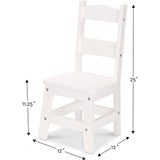 Melissa & Doug Wooden Chairs Set of 2