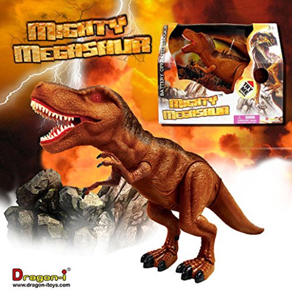 Mighty Megasaur Battary Operated Walking  Dinosaur