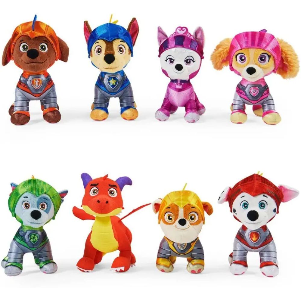 Paw Patrol Rescue Knights Basic Plush Asstorted