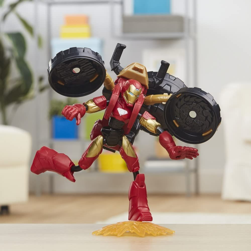 Marvel Bend and Flex, Flex Rider Iron Man