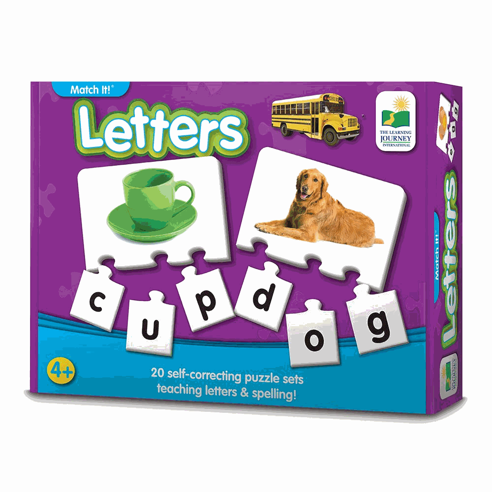 The Learning Journey Match It! - Letters  Image#1