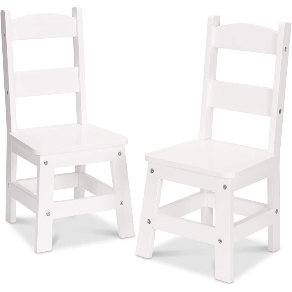 Melissa & Doug Wooden Chairs Set of 2