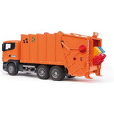 Bruder Scania R-Series Garbage Truck - Orange
