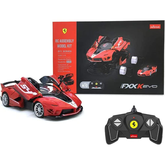 Rastar RC 1:18 Ferrari FXX Kevo RC Assembly Model Kit – Toys4me
