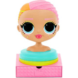 LOL Surprise! O.M.G. Styling Head Neonlicious with Stick-On Hair for Endless Styles