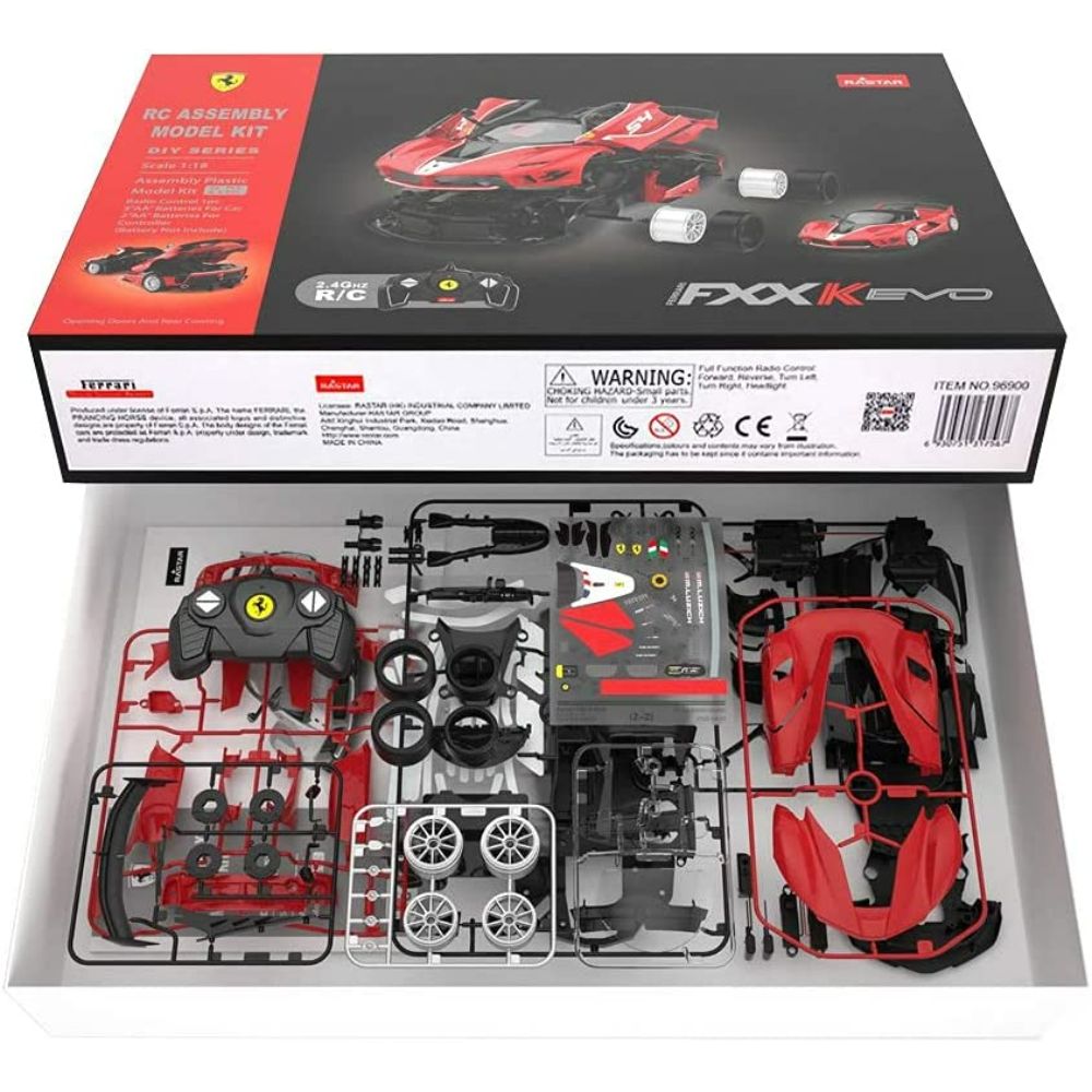 Rastar RC 1:18 Ferrari FXX Kevo RC Assembly Model Kit
