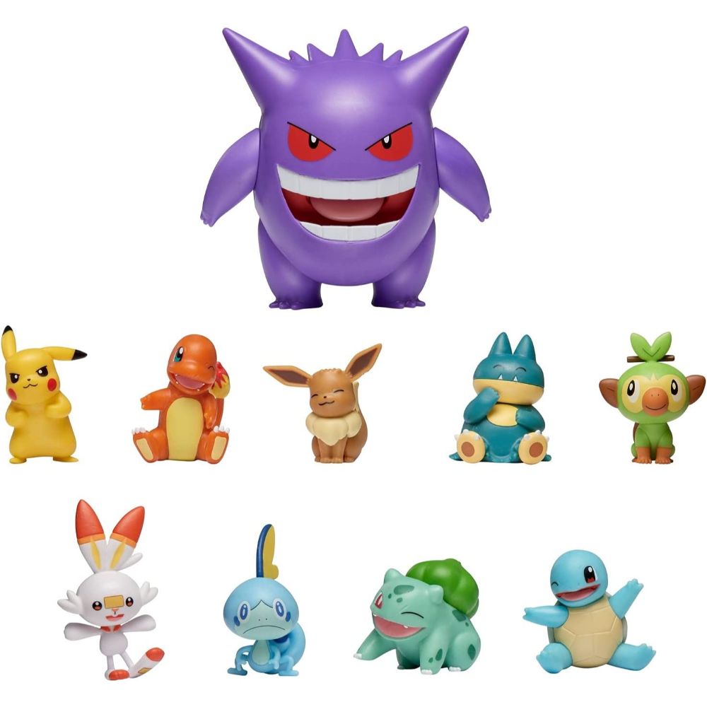 Pokemon Battle Figure Multi Pack 10Pc