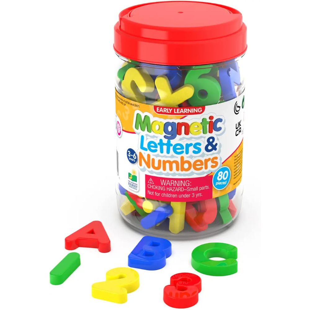 The Learning Journey Magnetic Letters & Number