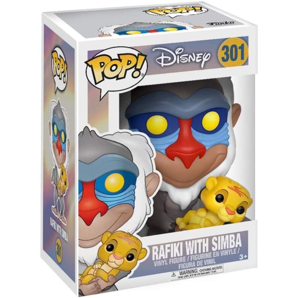 Funko Pop Rafiki Holding Baby Simba