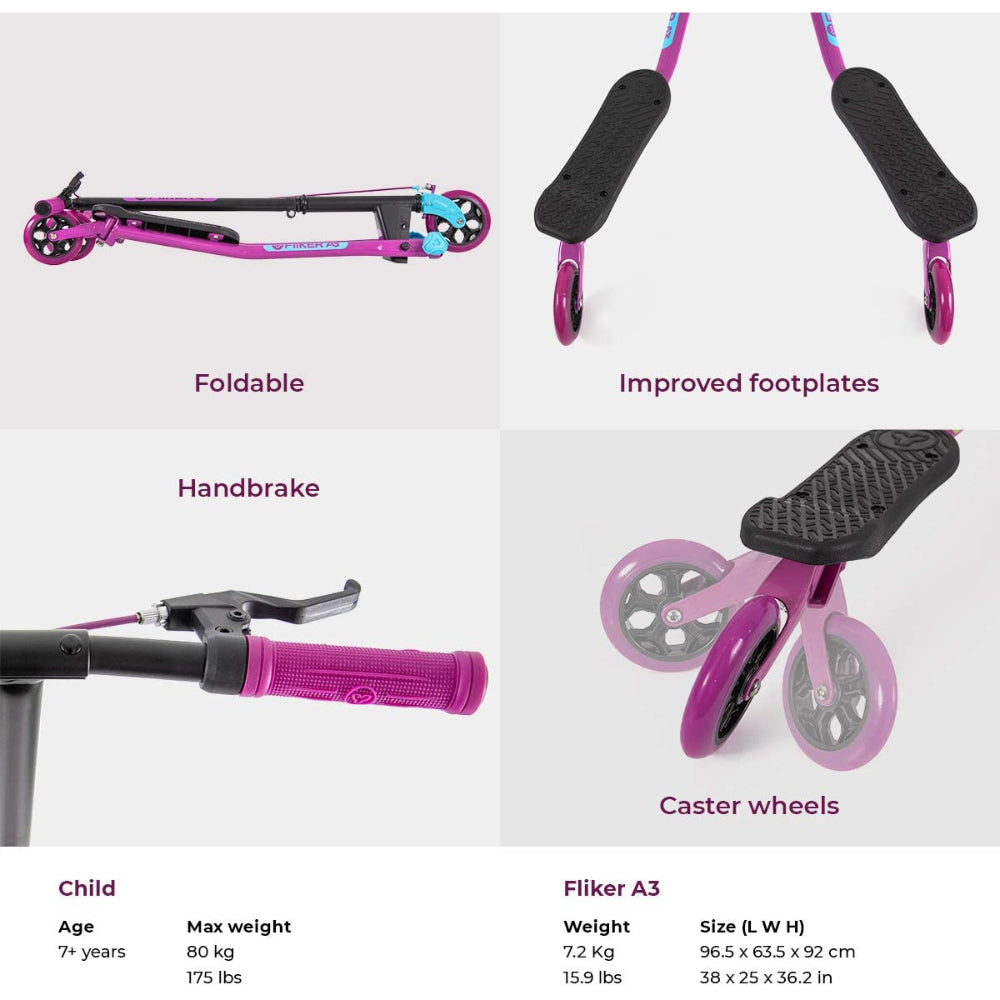 Yvolution - Y Fliker A3 Air Purple/Light Blue  Image#2