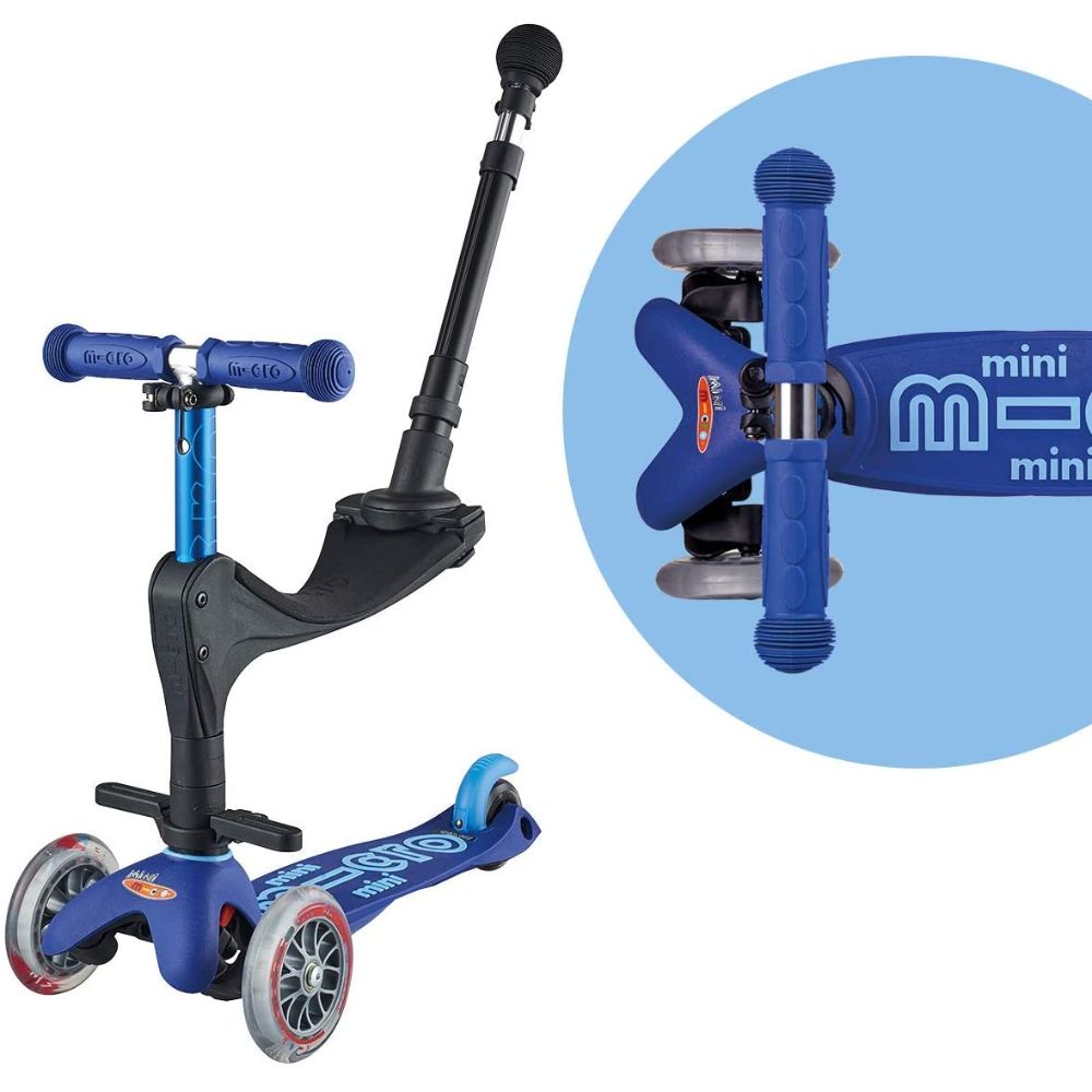 Microscooter Mini Micro 3 In 1 deluxe Plus Blue