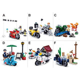 Sluban - Town Motorcyle Display Box 398 pcs