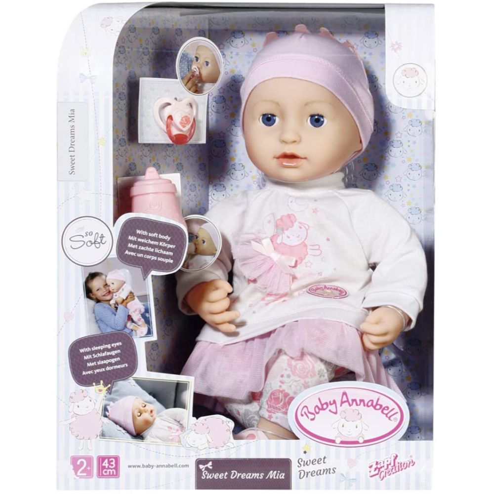 Baby annabell sweet dreams on sale mia