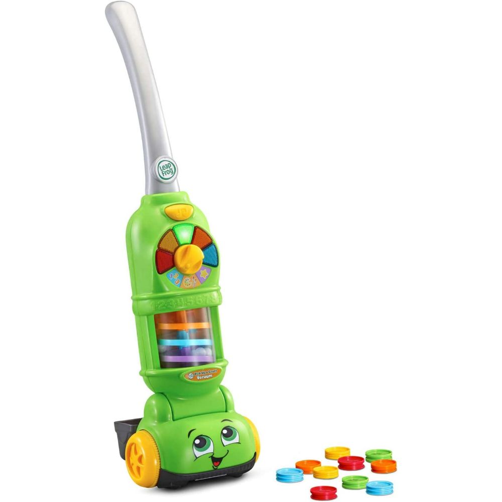 LeapFrog Pick Up and Count Vacuum, Green LeapFrog Pick Up and Count Vacuum, Green