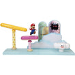 Super Mario Cloud World Diorama Set with 2.5" Running Mario Action Figure