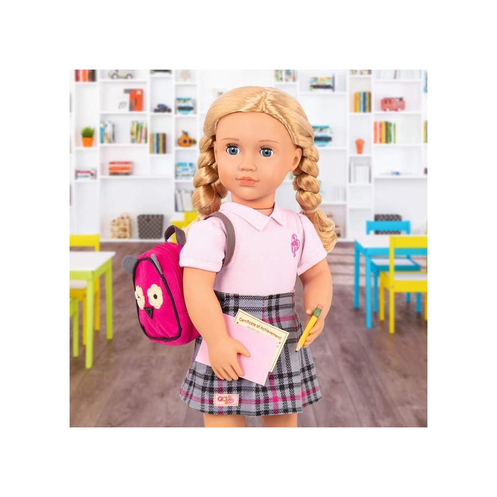 Our Generation Deluxe Hally Doll With Book  Image#4