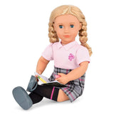 Our Generation Deluxe Hally Doll With Book  Image#5