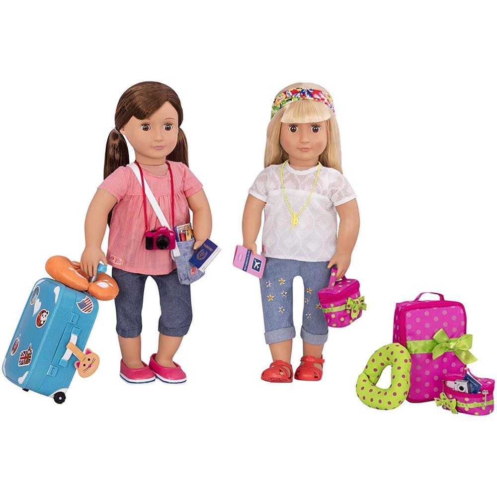 Our Generation Dlx Reese Travel Doll & Book  Image#2
