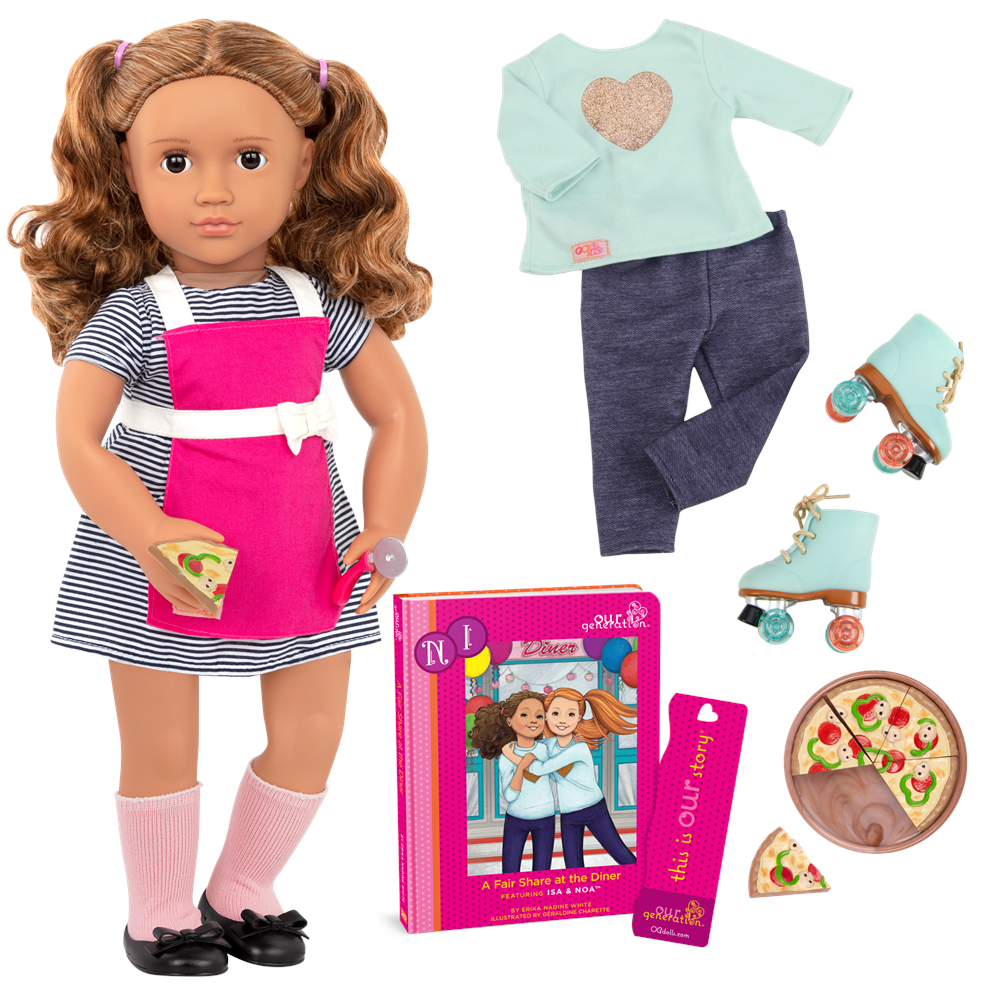 Our Generation Deluxe Isa Diner Doll  Image#1