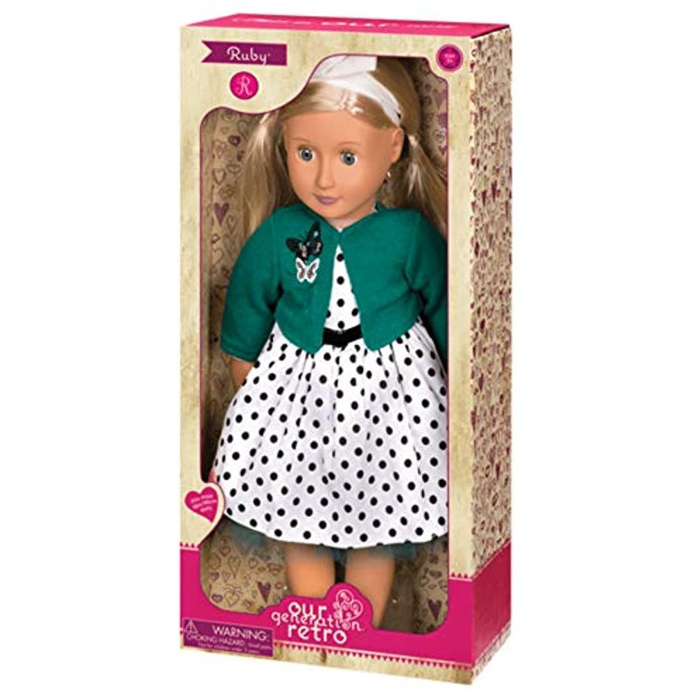 Our Generation 18" Retro Doll Ruby, Blonde  Image#2