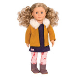 Our Generation Doll With Fox Tights And Vest  Image#1