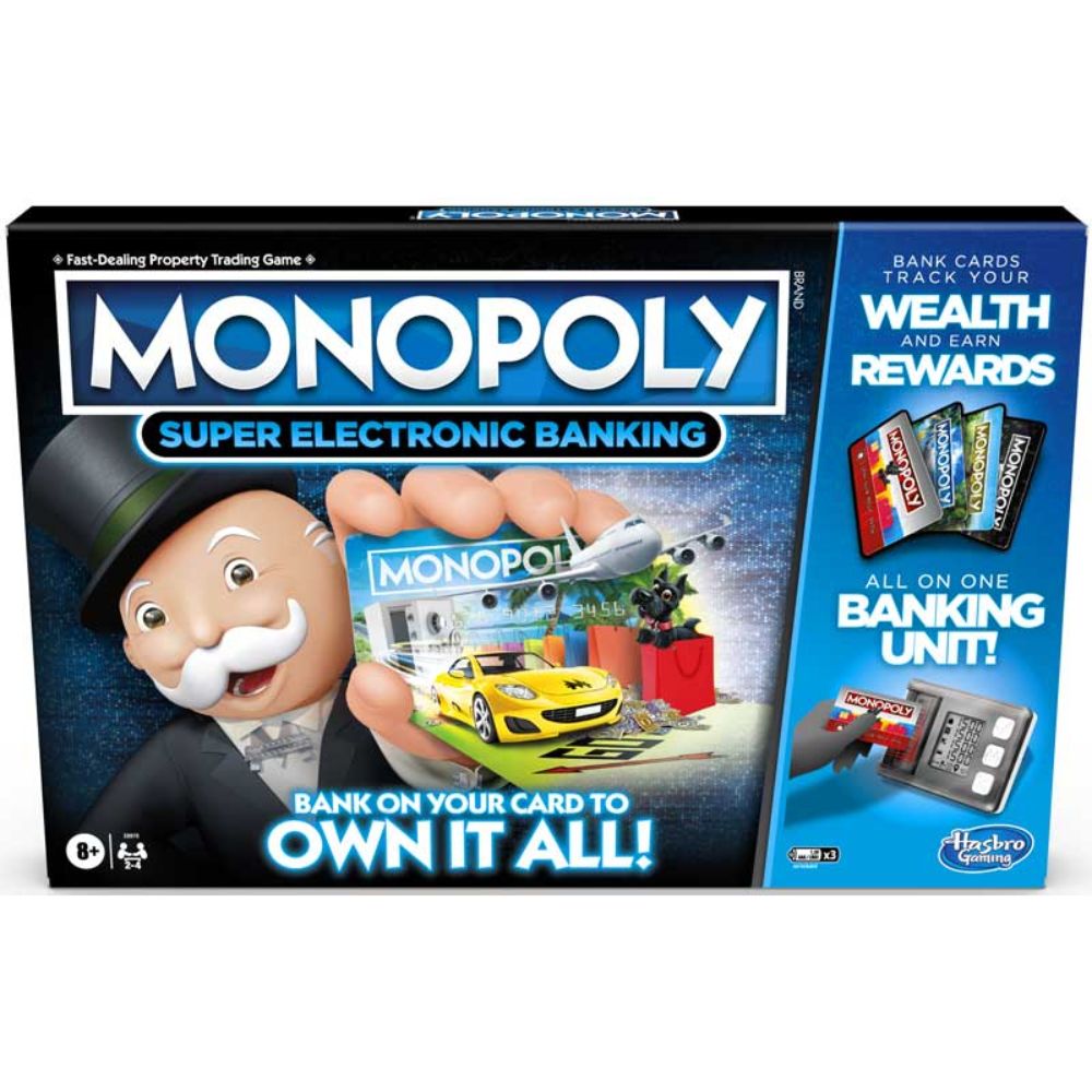 Hasbro Monopoly Super Electronic Banking Hasbro Monopoly Super Electronic Banking