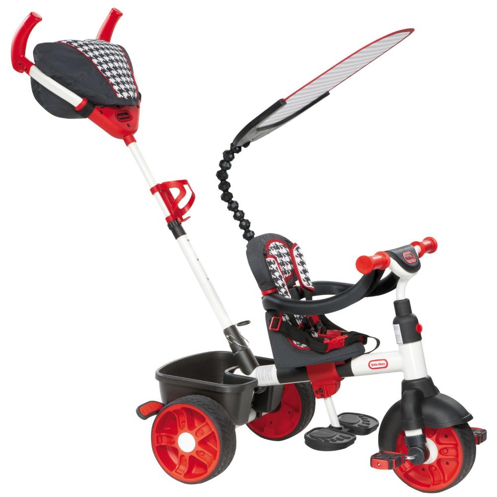 Little Tikes 4-in-1 Sports Edition Trike (Red/ White)  Image#1