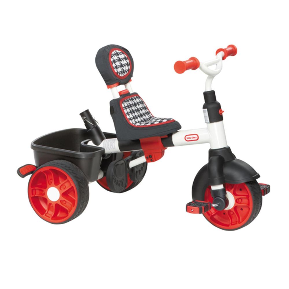 Little Tikes 4-in-1 Sports Edition Trike (Red/ White)  Image#2