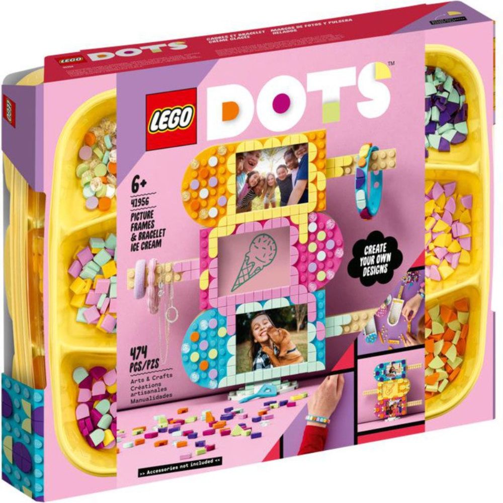 Lego Dots - Ice Cream Picture Frames