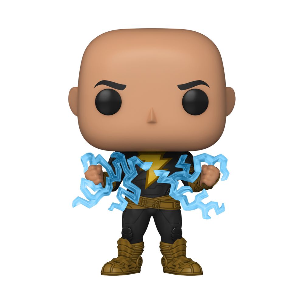 Funko Pop Black Adam With Lightning