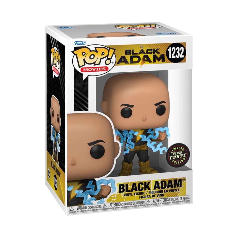 Funko Pop Black Adam With Lightning