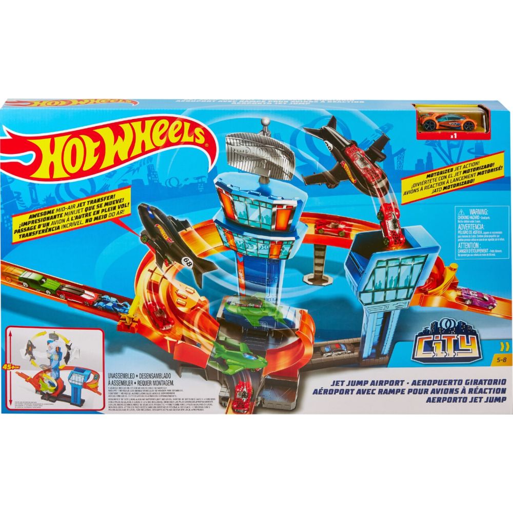 Hot Wheels City Jump Airport Playset  Image#1