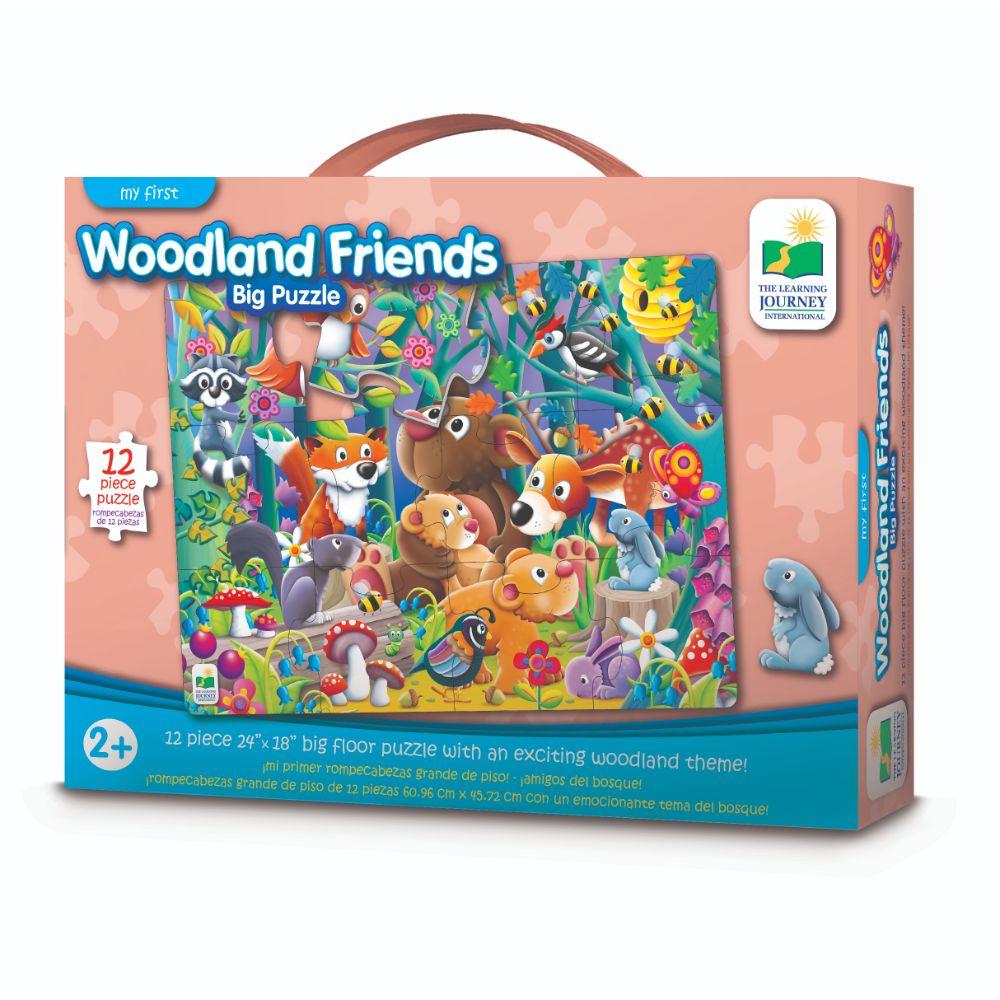The Learning Journey My First Big Floor Puzzle - Woodland Friends  Image#1