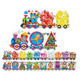 The Learning Journey Puzzle Doubles - Giant Colors And Shapes Train Floor Puzzles  Image#2