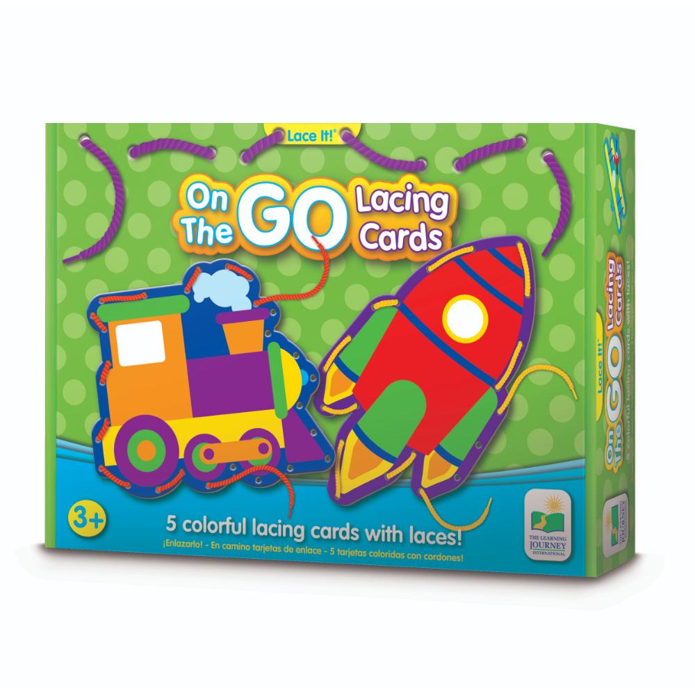 The Learning Journey Lace It! Lacing Cards - On The Go (New)  Image#1