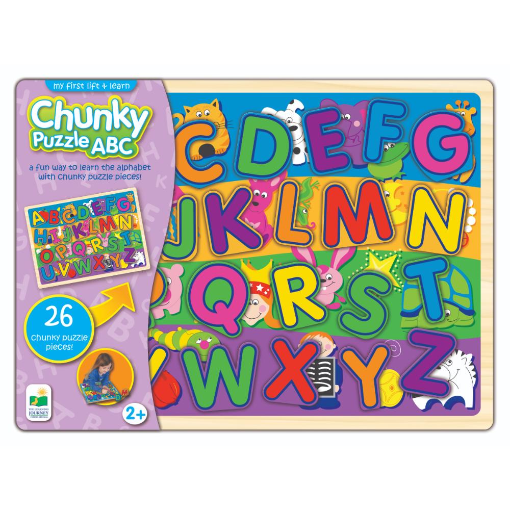 The Learning Journey My First Chunky Lift & Learn Abc Puzzle  Image#1