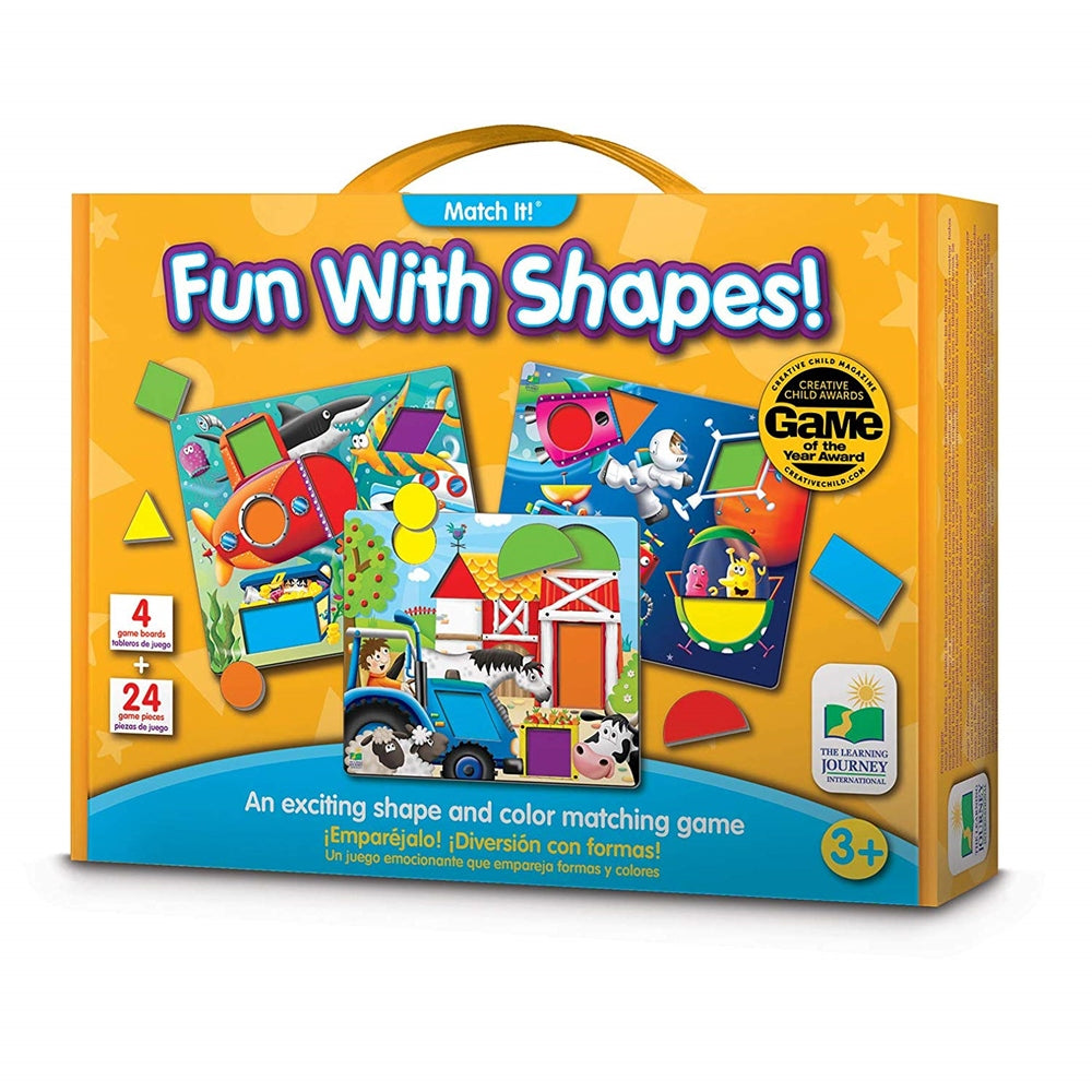 The Learning Journey Match It! - Fun With Shapes  Image#1