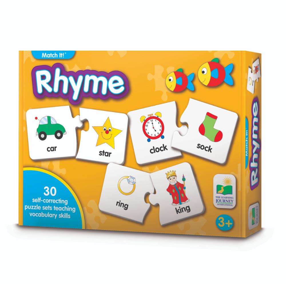 The Learning Journey Match It! - Rhyme  Image#1