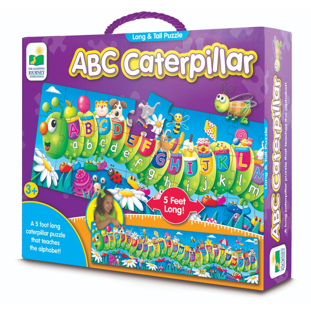 The Learning Journey Long & Tall Puzzles - Abc Caterpillar  Image#1