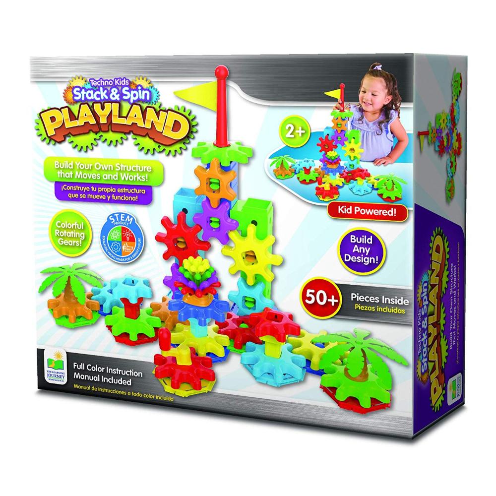 The Learning Journey Techno Kids Stack & Spin Playland  Image#1