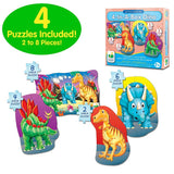 The Learning Journey My First Puzzle Sets 4 In A Box Puzzles Dino  Image#2