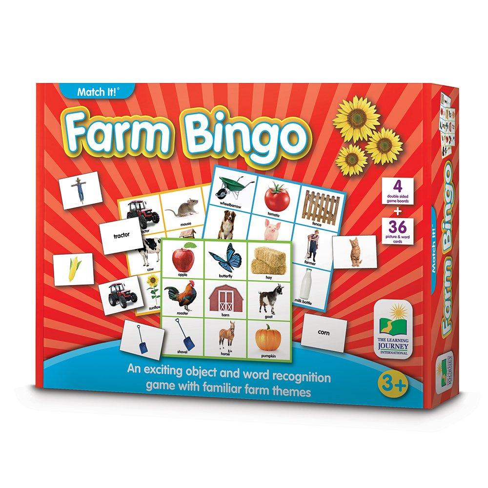 The Learning Journey Match It! Farm Bingo  Image#1