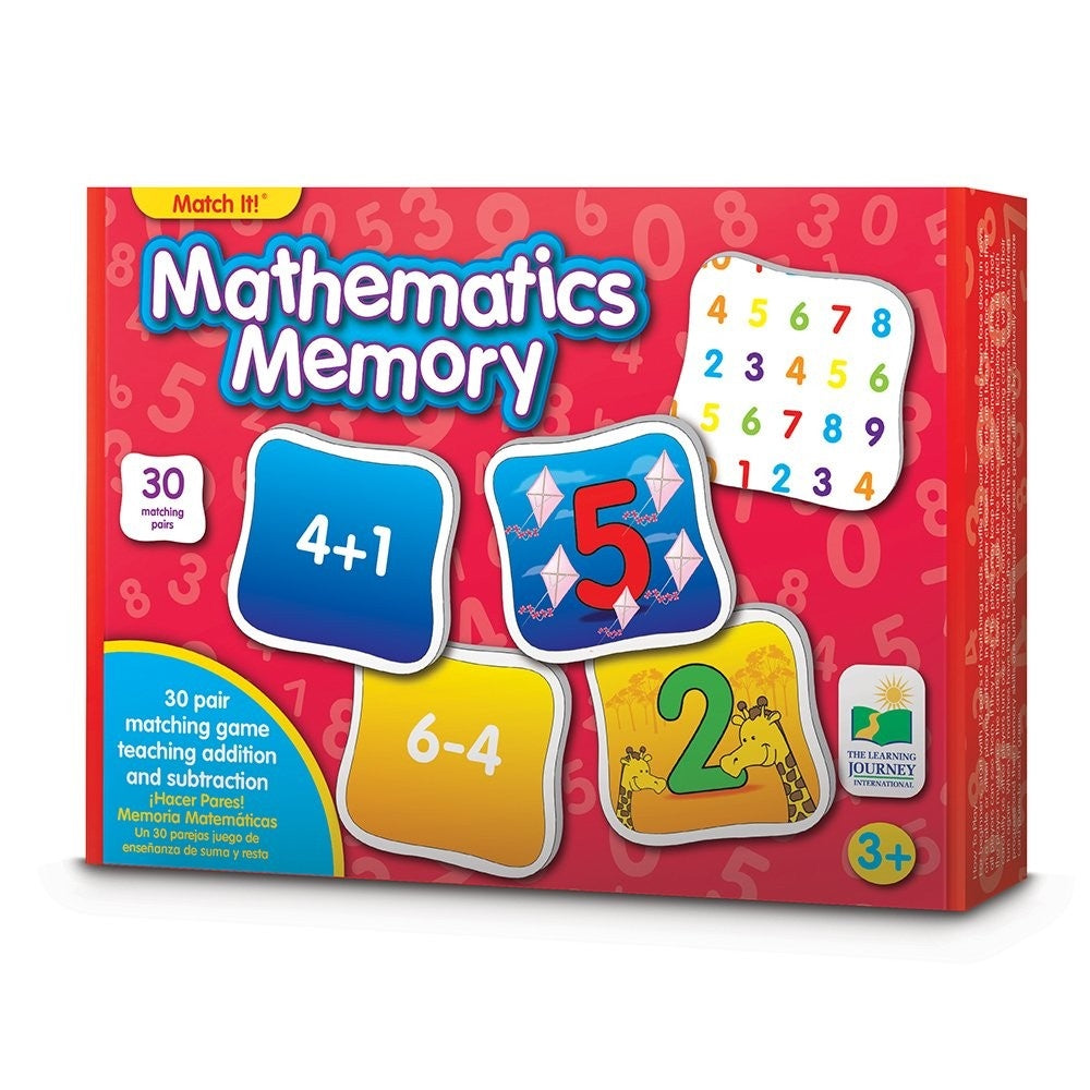 The Learning Journey Match It! Memory - Mathematics  Image#1