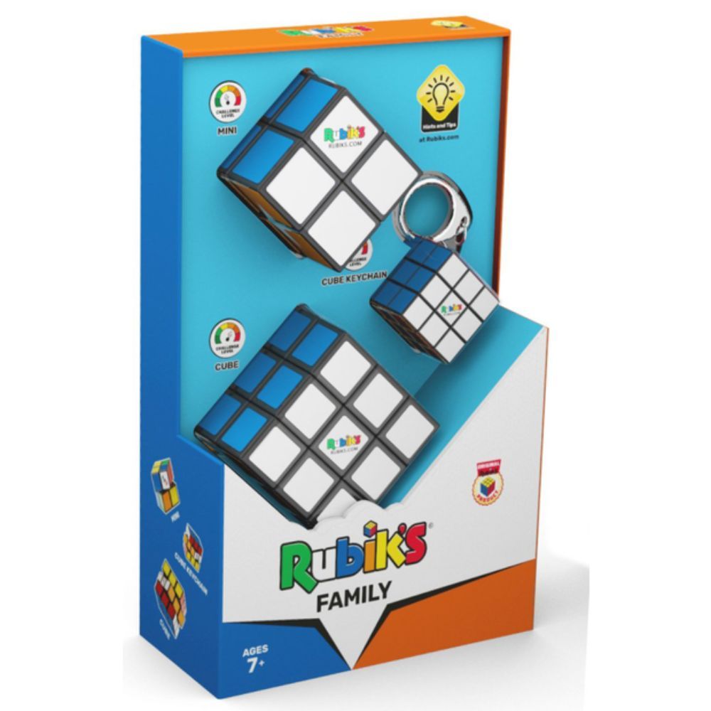 Rubik's Family Pack (Cube/Keychain/Mini) Rubik's Family Pack (Cube/Keychain/Mini)