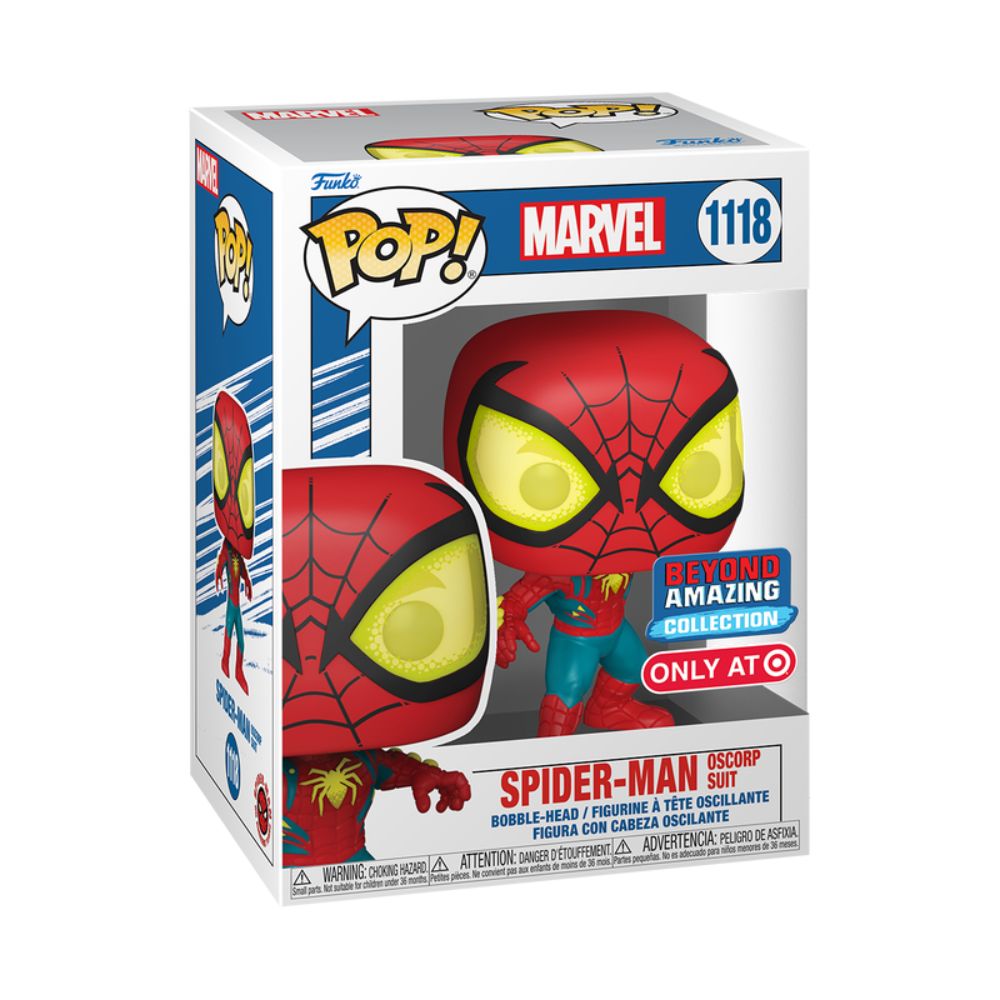 Funko Pop Marvel Spider-Man Oscorp Suit