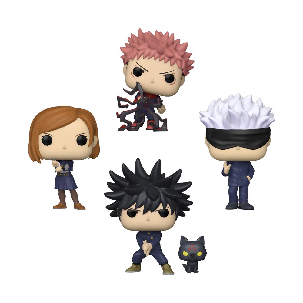 Funko Pop - Animation Jujutsu Kaisen 4 pack Exc