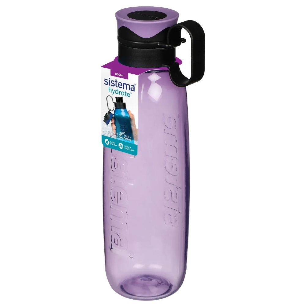 Sistema 850 ML Tritan Traverse Bottle Assorted Sistema 850 ML Tritan Traverse Bottle Assorted
