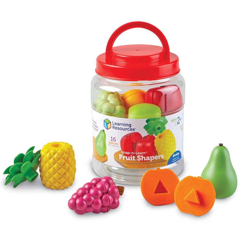 Learning Resources Snap-n-Learn™ Fruit Shapers