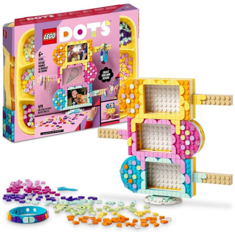 Lego Dots - Ice Cream Picture Frames